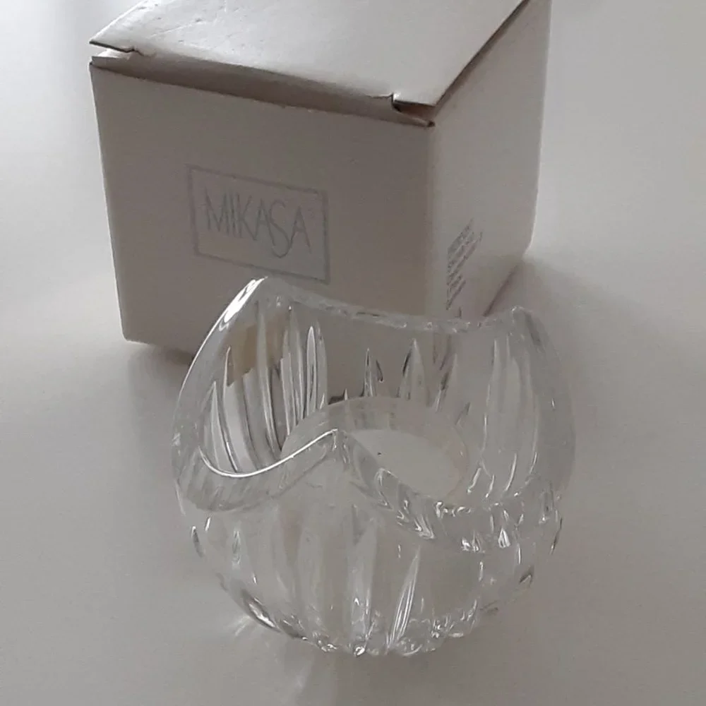 Mikasa Candle Holder set of 2 - New in box (NWOT) - Germany - 3